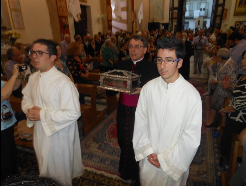Augusta: le reliquie di Santa Lucia hanno visitato la comunità parrocchiale del Sacro Cuore