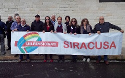 Siracusa: Uil pensionati presente alla mobilitazione di Palermo