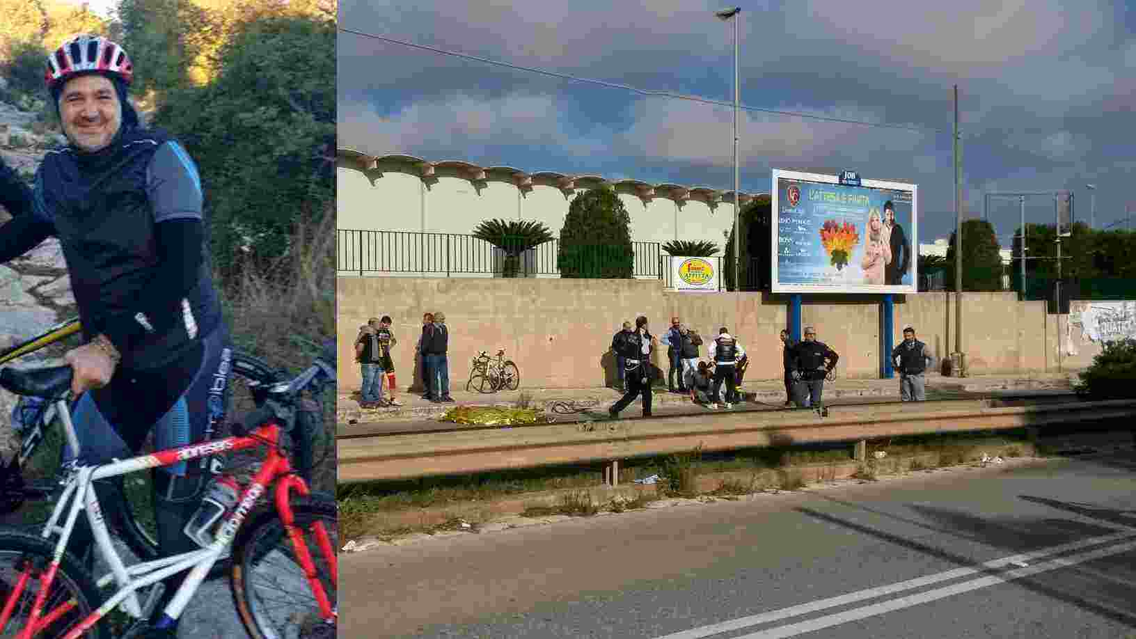 Ragusa: incidente mortale per un ciclista