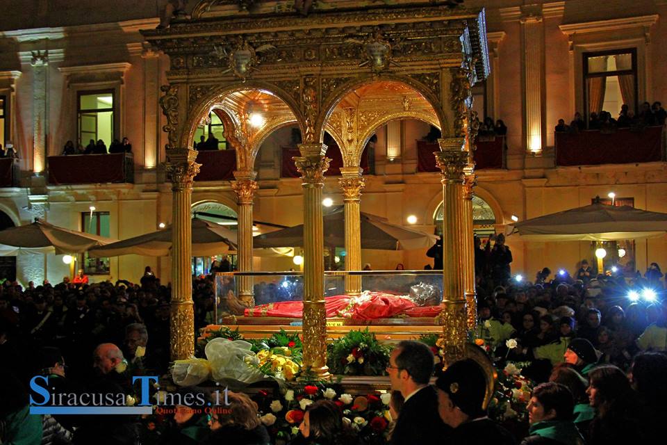 Siracusa: ottava ricca di emozione quella vissuta ieri nel nome di Lucia