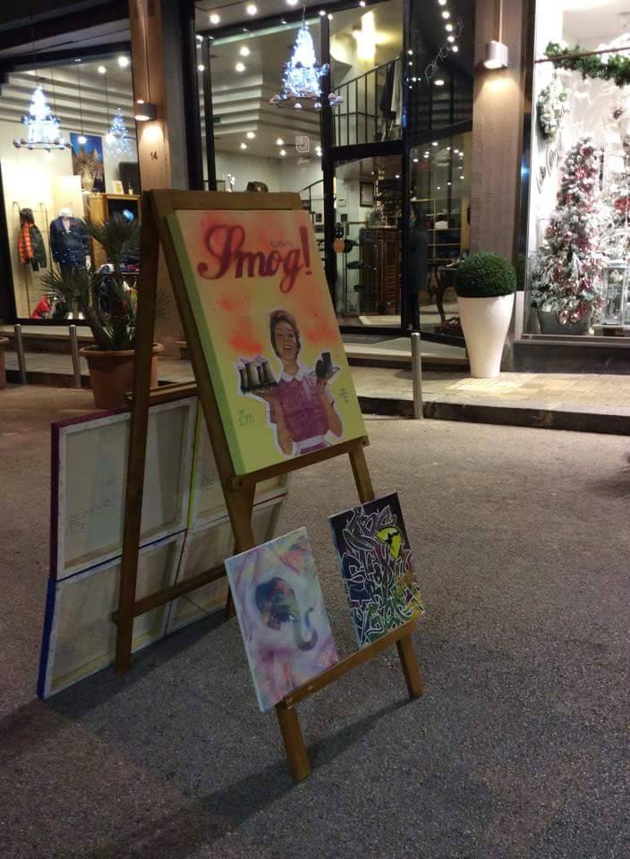 Siracusa: due giovani artisti siracusani cambiano il volto di via Ciane per un pomeriggio