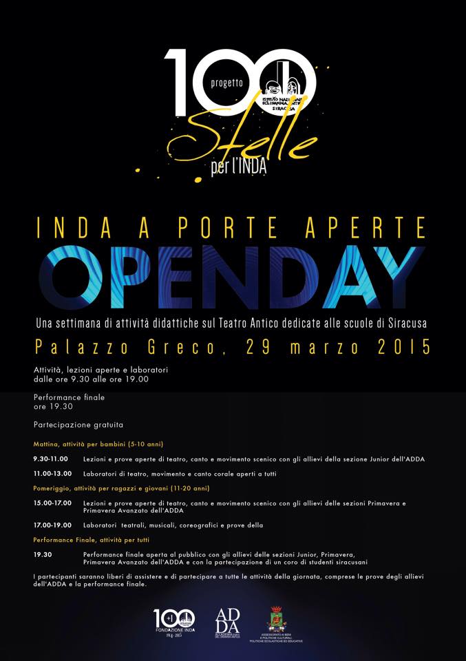 Siracusa: si concluderà domani il progetto “Cento stelle per l’Inda”