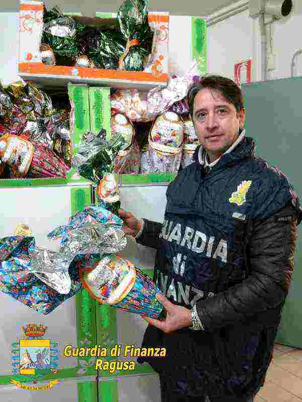 Sicilia, Modica: le Fiamme Gialle sequestrano 650 uova di Pasqua “irregolari”