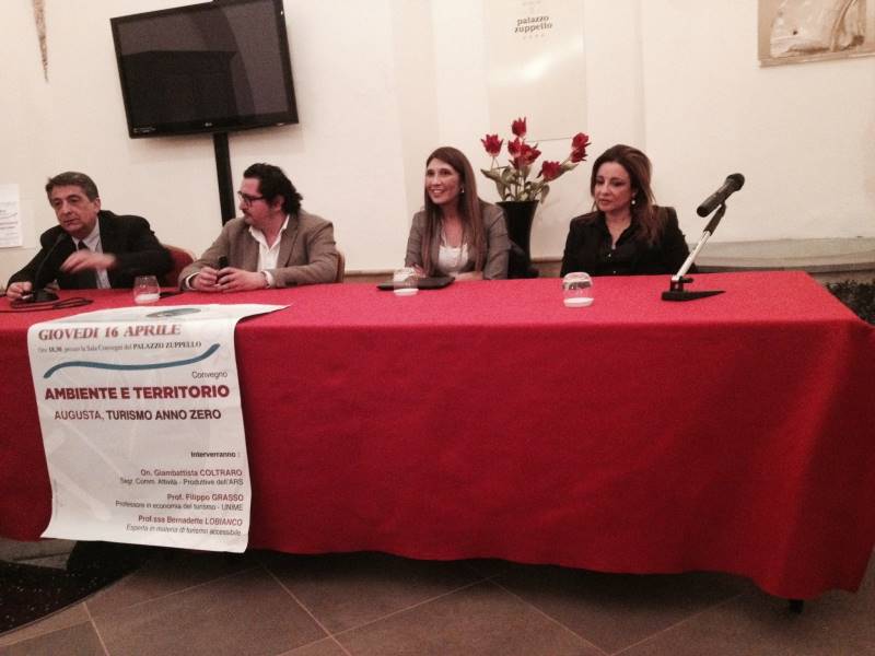 Svolto il convegno “Ambiente e territorio, Augusta. Turismo anno zero”