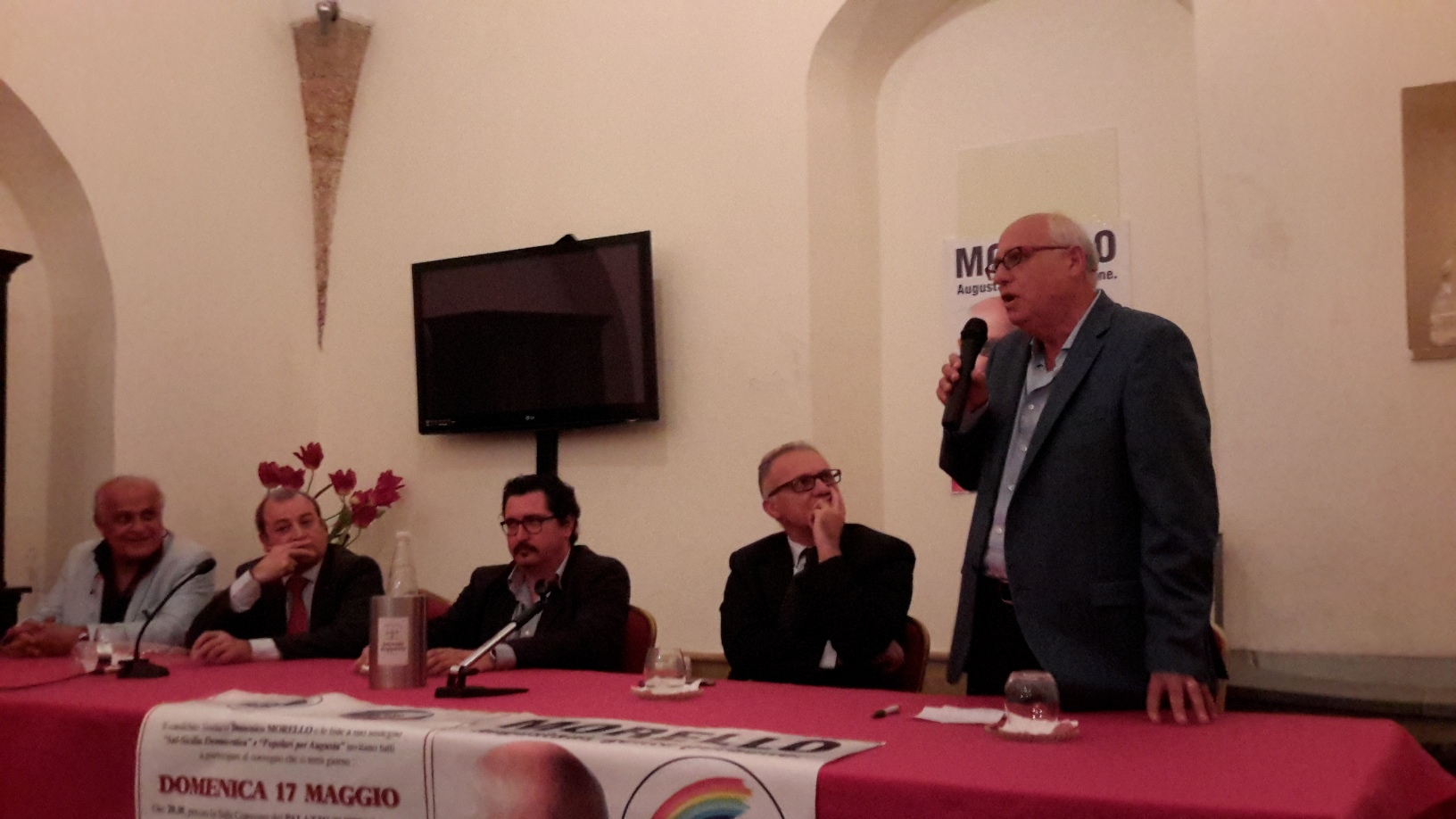 Augusta: Cum-petere” è questo il messaggio lanciato dal senatore Mario Mauro