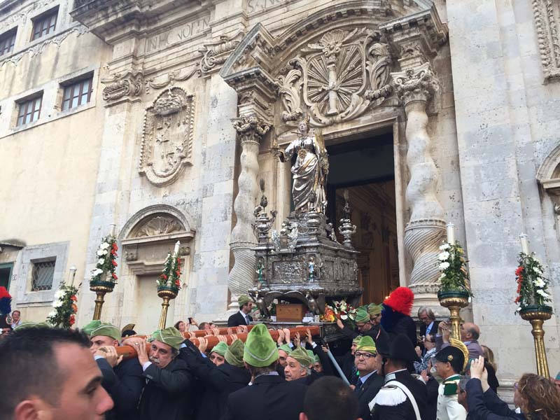 Siracusa: video e immagini della conclusione della Festa del Patrocinio di Santa Lucia