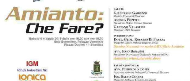 convegno amianto Siracusa Times