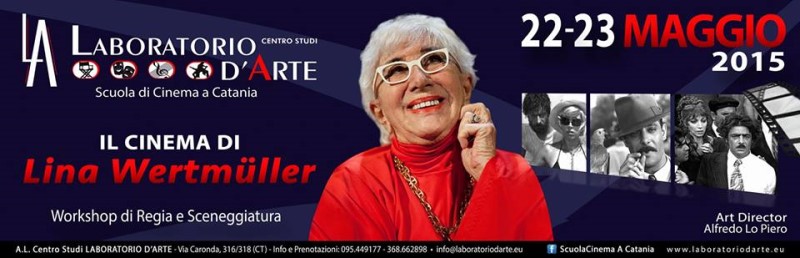 Sicilia, Catania: week-end all’insegna del cinema d’autore, Lina Wertmuller ospite della Scuola cinema