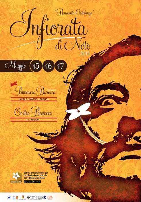 Siracusa: Infiorata di Noto 2015, bienvenida Catalogna!