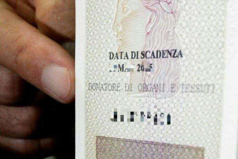 Siracusa: sulla carta d’identità il consenso alla donazione degli organi