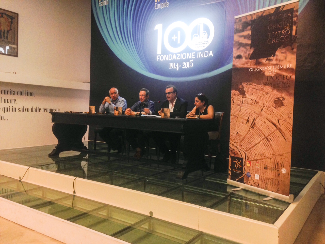 Siracusa: “Alle origini del Teatro Greco” all’ipogeo di piazza Duomo Esposizione dal 24 giugno al 30 settembre