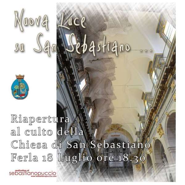 Ferla: riapre al culto la chiesa di San Sebastiano
