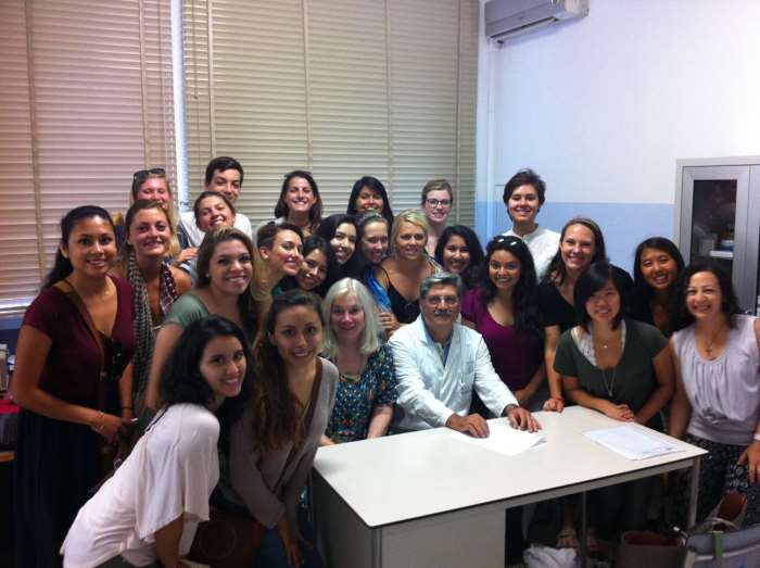 Studenti americani in visita al Presidio Territoriale di Assistenza di Siracusa