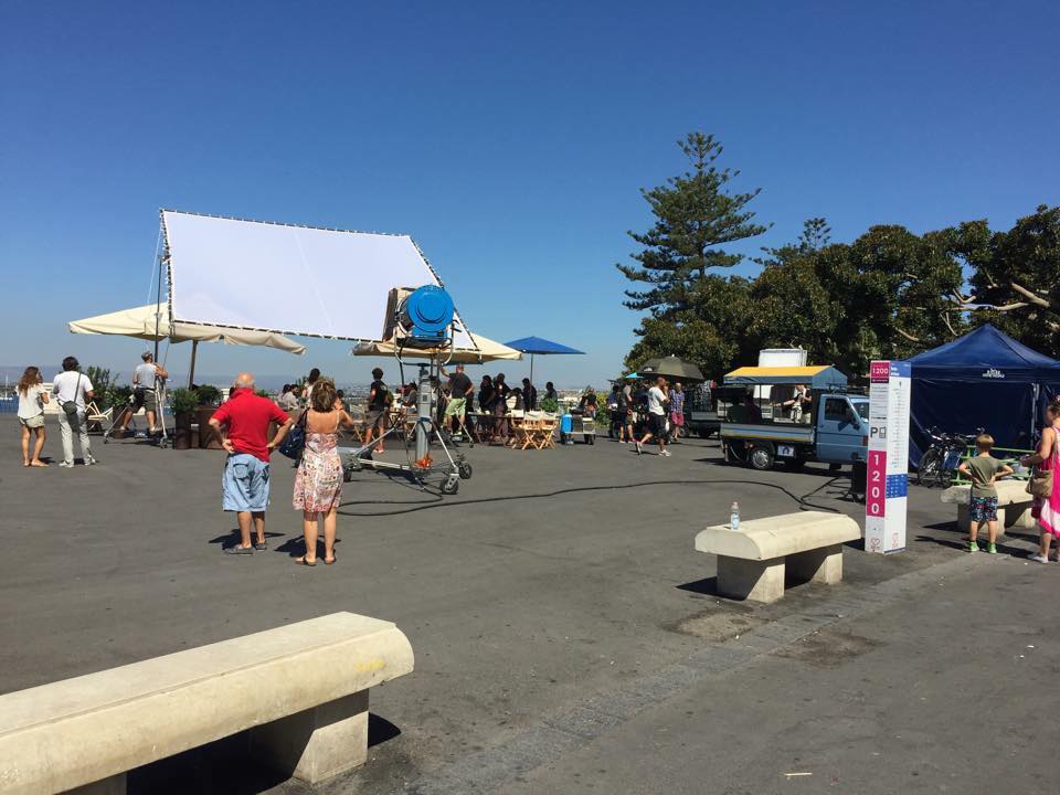 Siracusa: Ortigia si trasforma in set cinematografico per uno spot Sanpellegrino