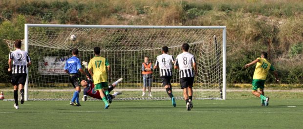 Il rigore realizzato da Luca Strano Palazzolo Siracusa Times
