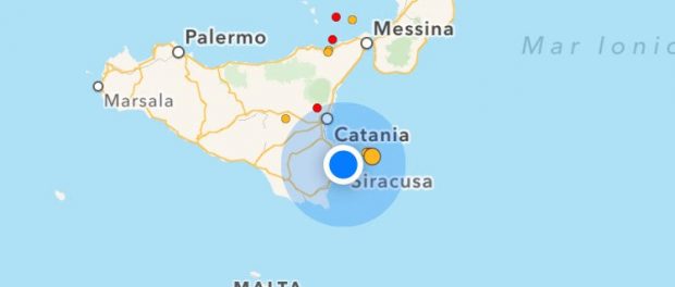 Terremoto Siracusa Times