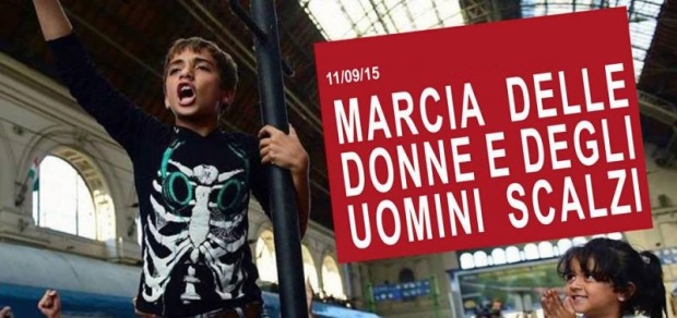 Siracusa, si terrà venerdì 11 la “Marcia delle Donne e degli Uomini scalzi”: un cammino a piedi nudi a sostegno dei migranti