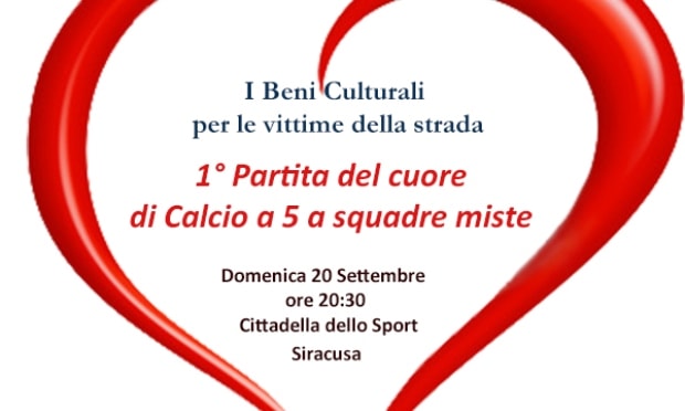 Siracusa, un gol per le vittime della strada: si gioca domenica la Partita del cuore