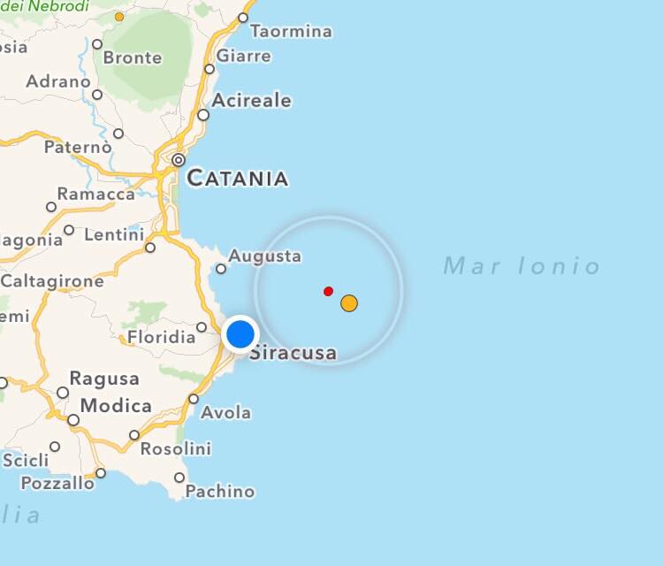 Siracusa: ancora due scosse di terremoto nel siracusano
