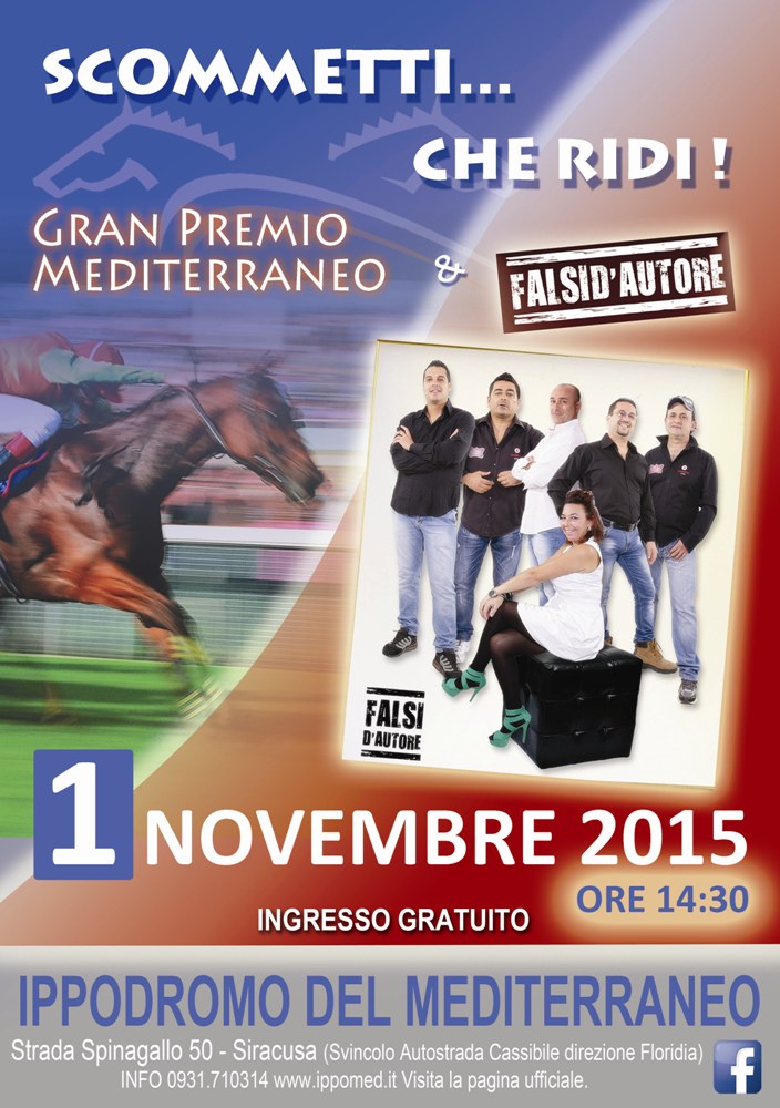 Ippica. Tris Straordinaria a Siracusa con il Premio Mediterraneo