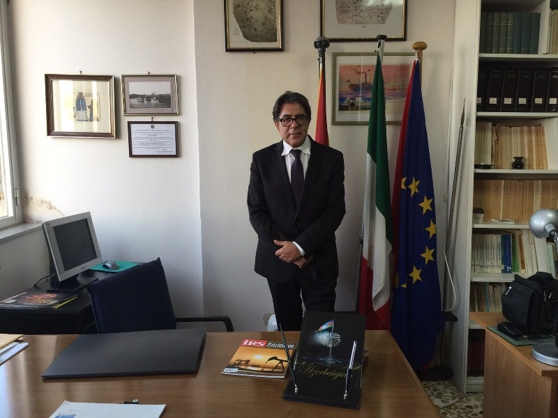 Il catanese Domenico Coco, Console dell’Azerbaigian per Sicilia e Calabria