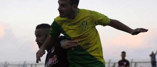 Il difensore gialloverde Danilo Ulma