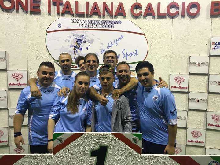 Il Real Siracusa vince capionato nazionale di calcio balilla e vola in serie A