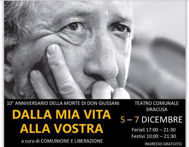 Siracusa: da domani al 7 dicembre al Teatro comunale la mostra “Dalla mia vita alla Vostra”