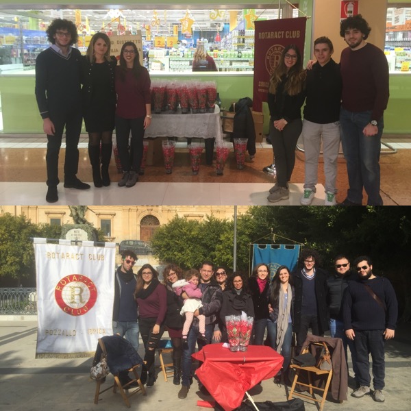 Siracusa, vendute domenica le stelle di Natale a cura del Rotaract. Il ricavato sarà devoluto in beneficenza