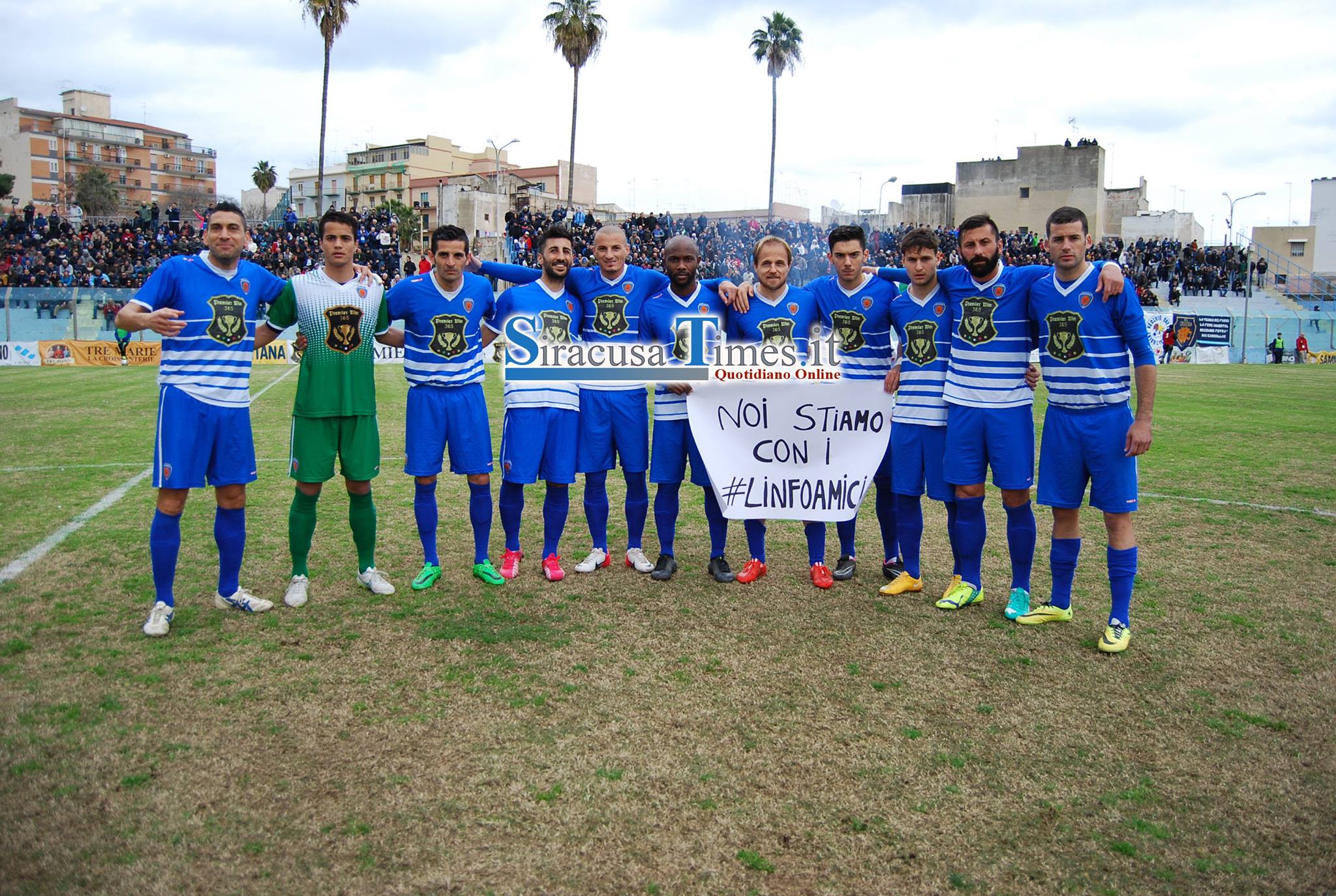 Città di Siracusa. Pari di rigore. Finisce 1-1 l’atteso match con la capolista Frattese