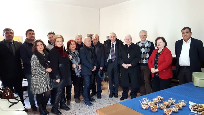 Siracusa. L’arcivescovo Pappalardo ha visitato, questa mattina, il Servizio Igiene dell’Asp