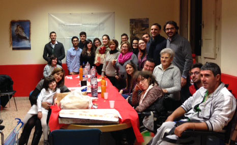 Siracusa: i soci e i volontari AISM festeggiano l’inizio del nuovo anno. Ricupero “adesso pensiamo ai nuovi traguardi da superare per il 2016”