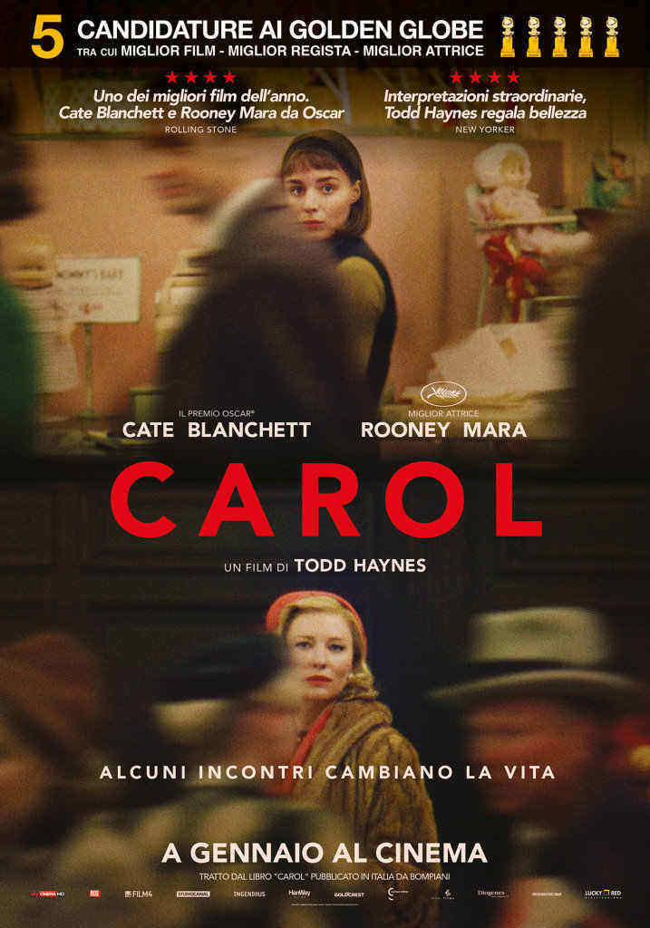 Carol, una storia d’amore tra due donne nel cinema decorato degli anni Cinquanta