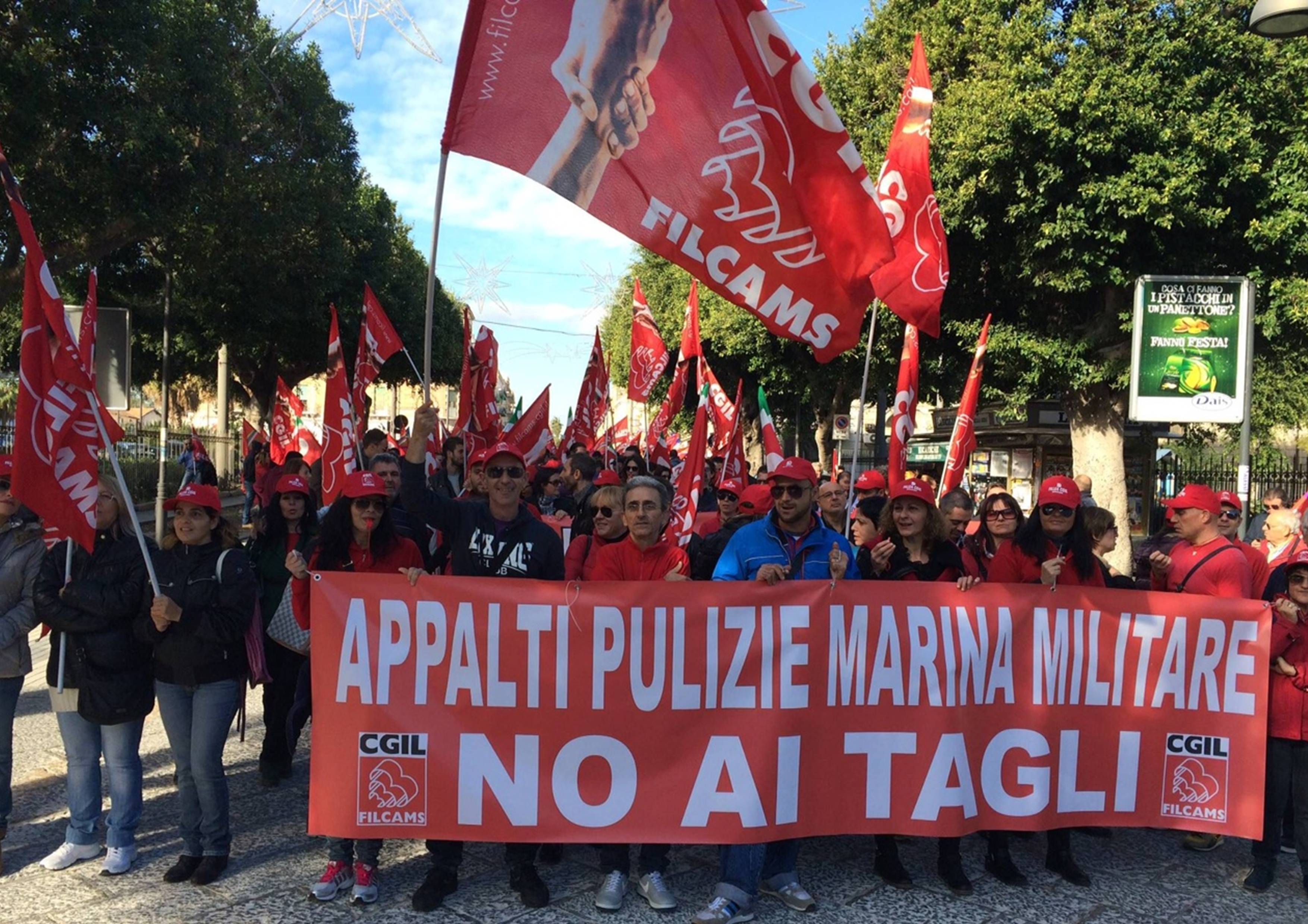 Augusta: Gugliotta annuncia l’aumento del budget per i lavoratori del servizio di pulizia della base della Marina