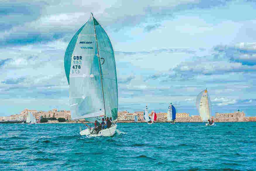 Siracusa, vela: Magica resta in testa alla flotta nella seconda tappa delle Winter Series