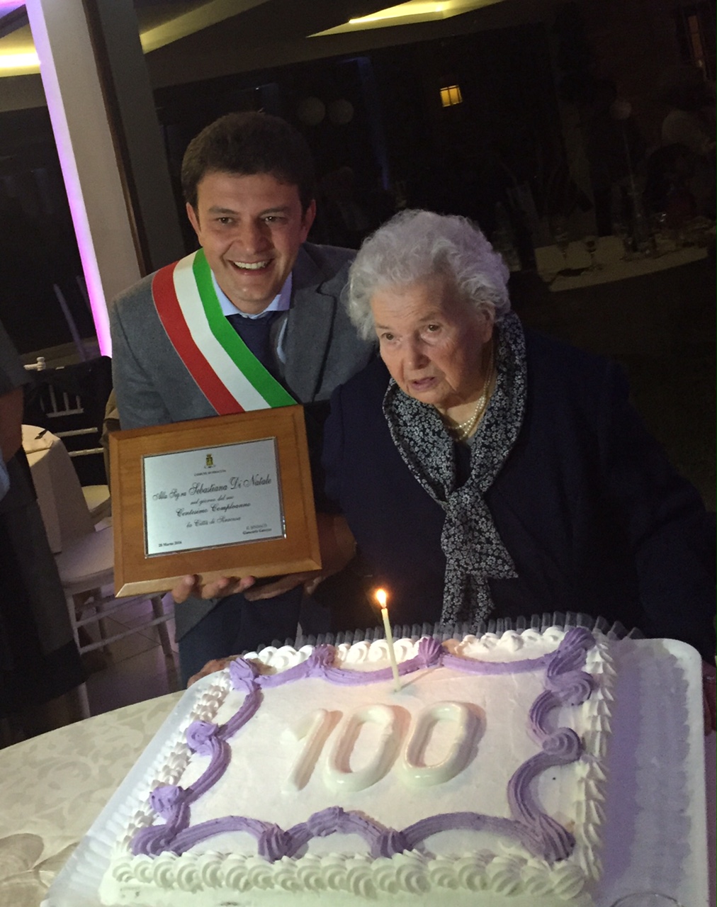 Siracusa: l’Amministrazione festeggia la centenaria Sebastiana Di Natale