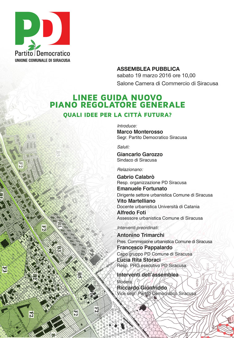 “Linee guida nuovo PRG di Siracusa. Quali idee per la città futura? Se ne parlerà sabato, alla Camera di Commercio