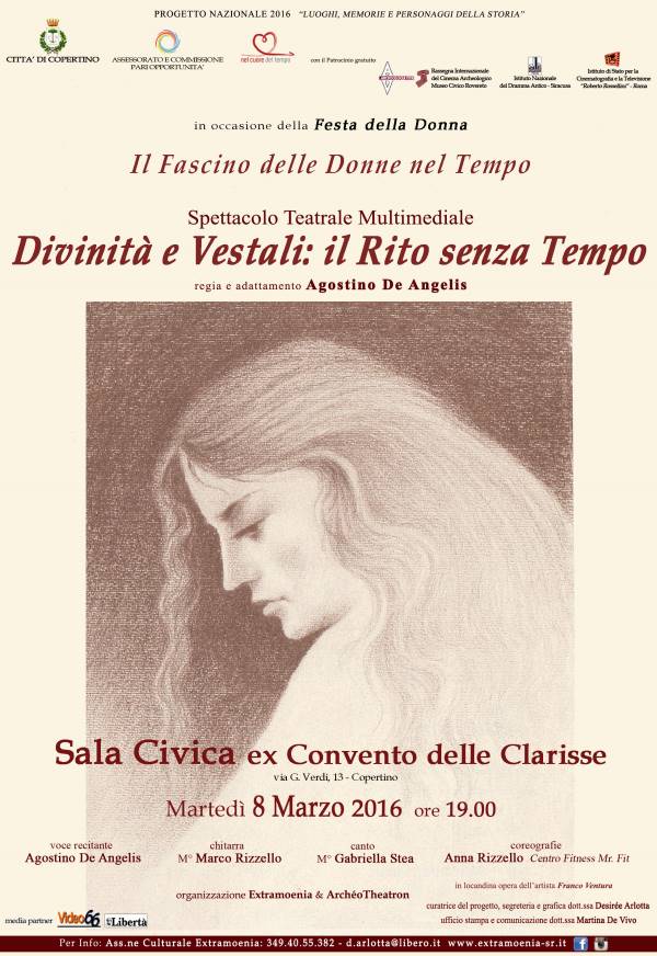 Copertino. In scena “Divinità e Vestali, il Rito senza Tempo”, per la regia di De Angelis