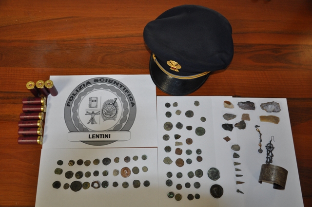 Lentini. Un tesoro dell’antichità in casa, denunciato un 69enne dalla Polizia