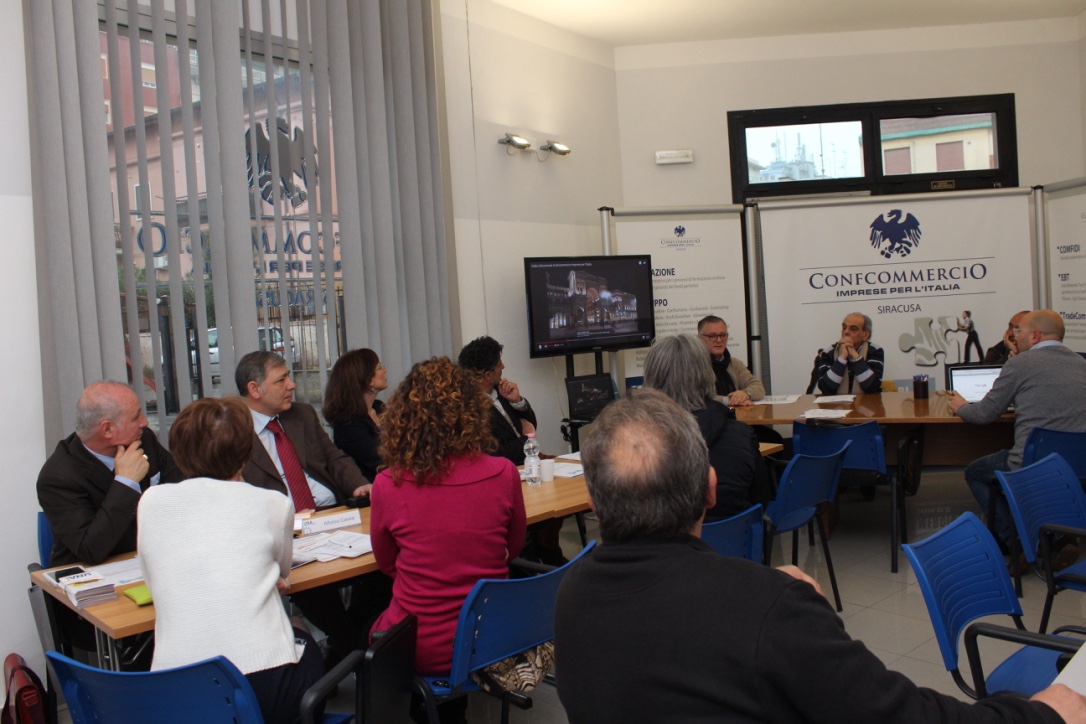 Si è tenuto oggi il workshop “presenta la tua azienda” organizzato da Confcommercio Siracusa