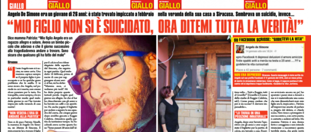 Angelo De Simone Giallo Siracusa Times