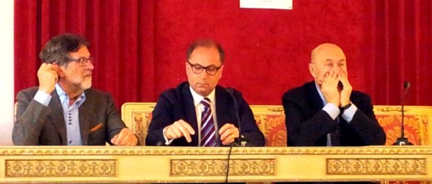 Elio Pintaldi, Corrado Bonfanti e Paolo Mieli