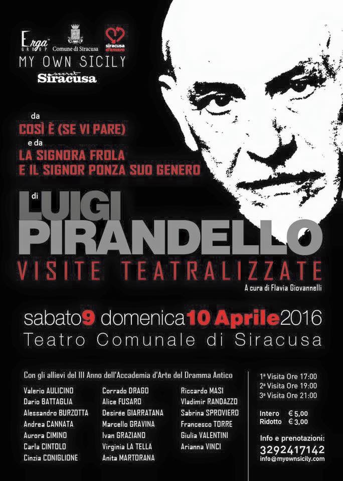 Siracusa. Oggi e domani visite teatralizzate al  Teatro massimo comunale