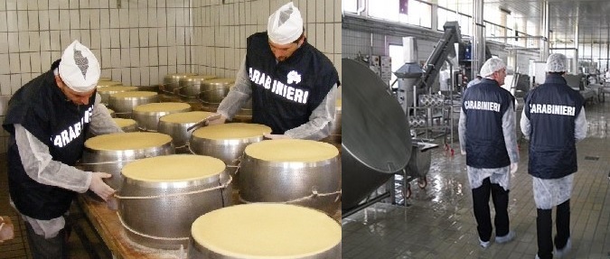 Francofonte, controllo dei Nas: sequestrati 30 chili di prodotti caseari in pessime condizioni