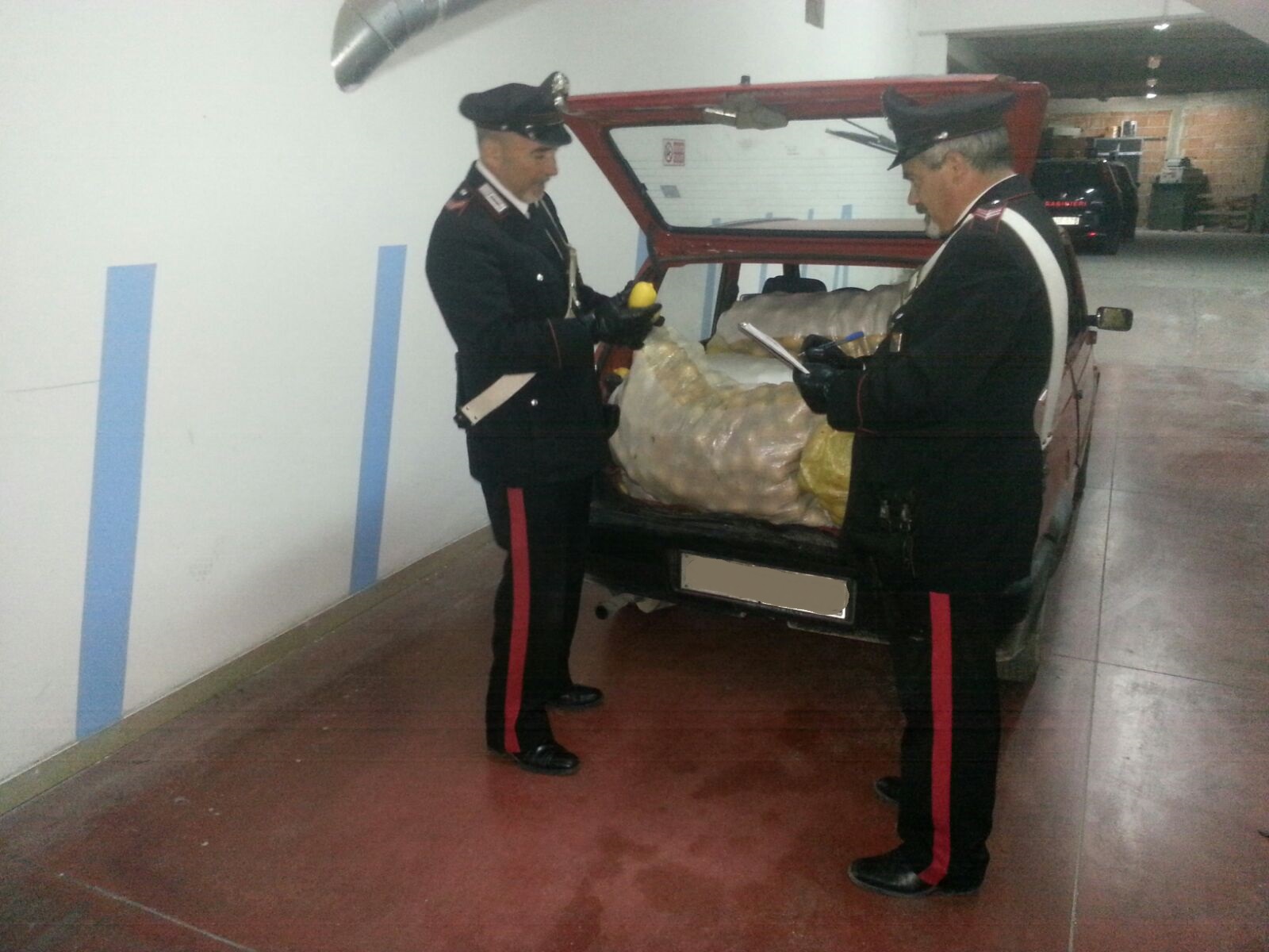 Floridia. Due uomini arrestati, avevano rubato 600 kg di limoni