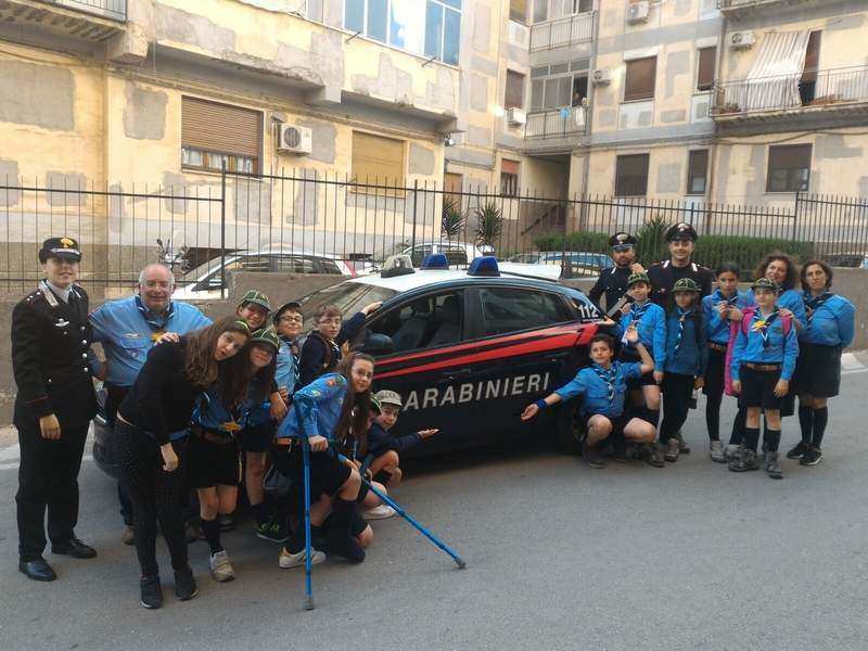 Siracusa. I lupetti del gruppo scout diventano Carabinieri per un giorno