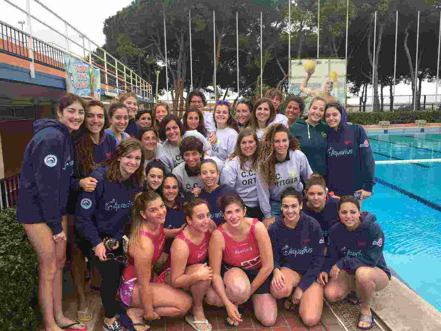 C.C. Ortigia, serie B femminile: doppio successo per il setterosa contro l’Acquarius Trapani