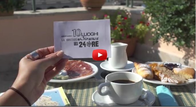 Siracusa: on line lo spot “10 cose da vedere in 24 ore”, un’incredibile esperienza visiva