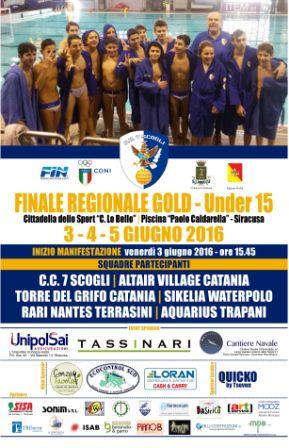 Siracusa, C.C. 7 Scogli: si svolgerà domani la Finale Regionale Gold – Under 15