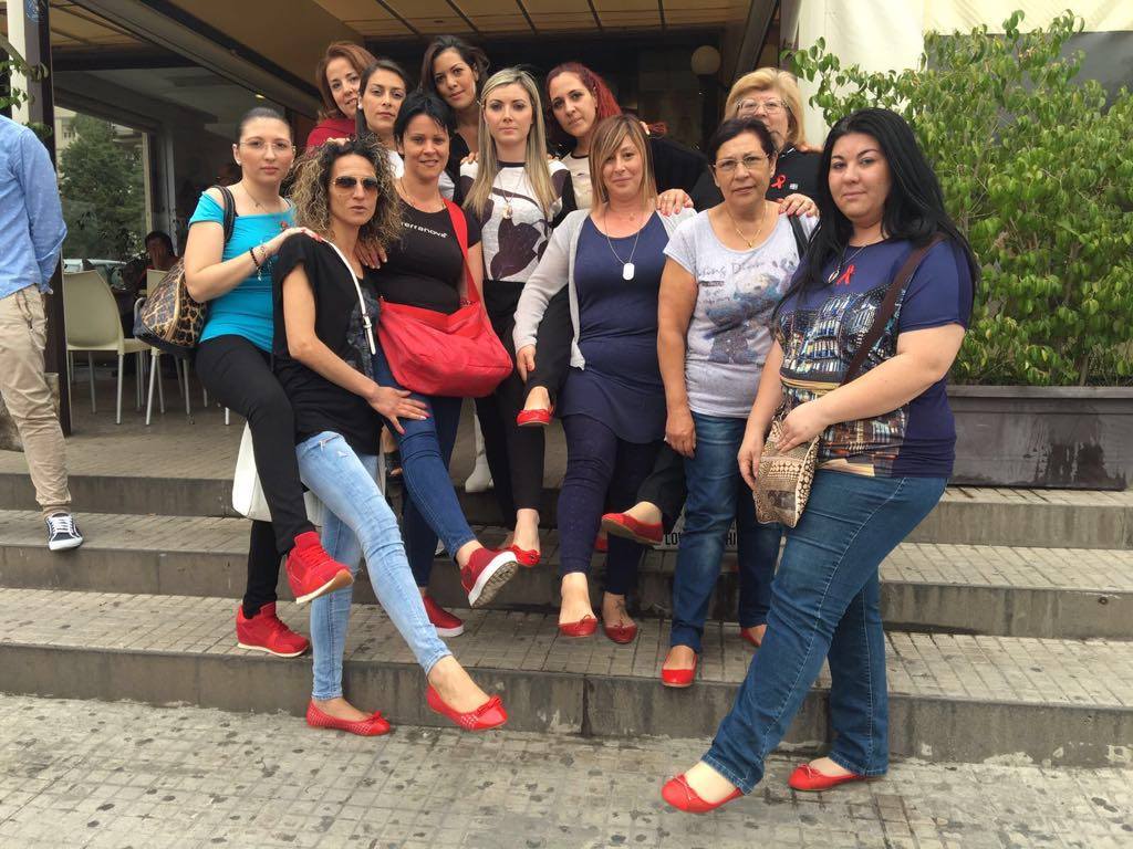 Siracusa. Omicidio Eligia Ardita. In Corte d’Assise con ai piedi delle scarpe rosse per dire basta alla violenza sulle donne